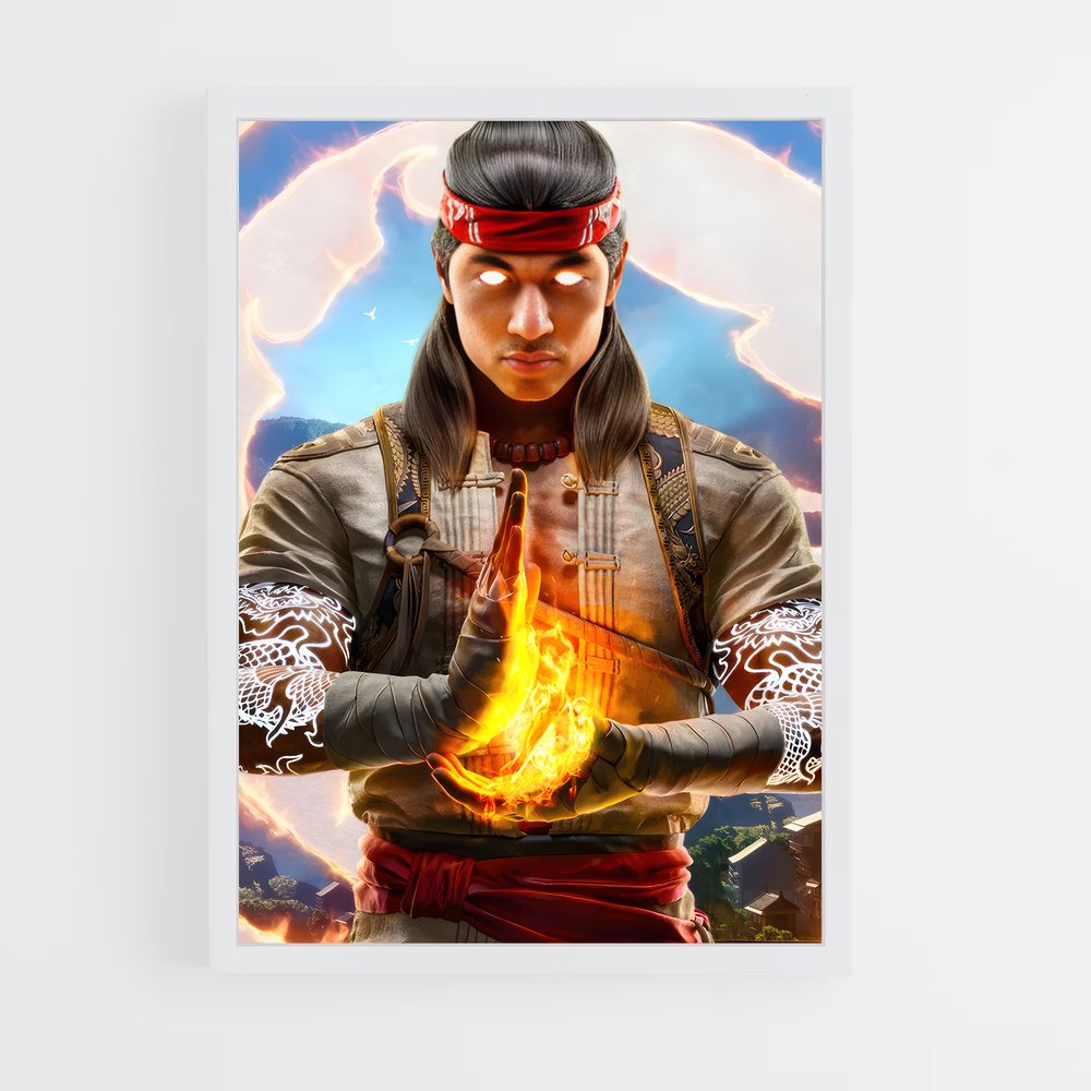 Poster Fire Dance – affiche Mortal kombat (vue 3)